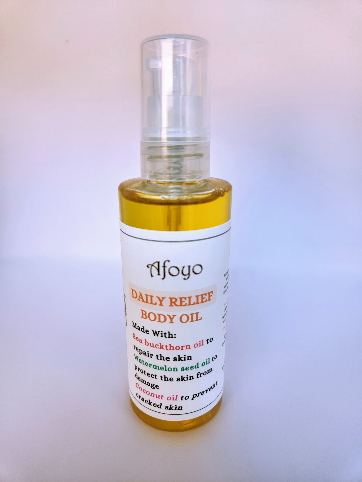 Dry skin relief Body Oil